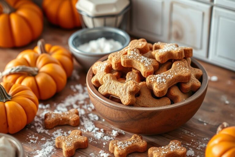 dog treats with pumpkin