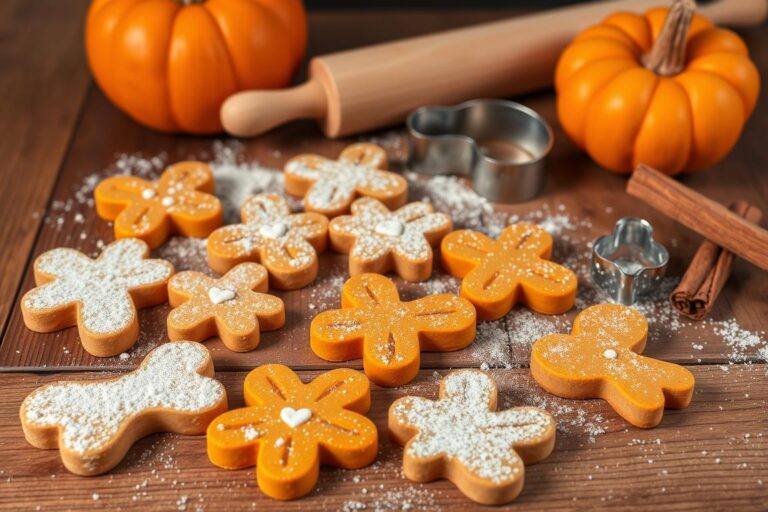 dog treats with pumpkin puree