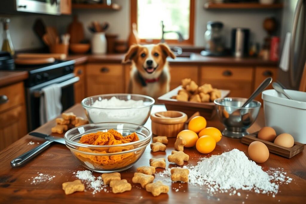 how to make pumpkin dog treats