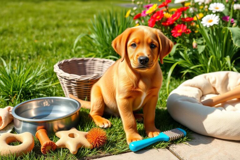 How to Care for a Red Fox Labrador Puppy"