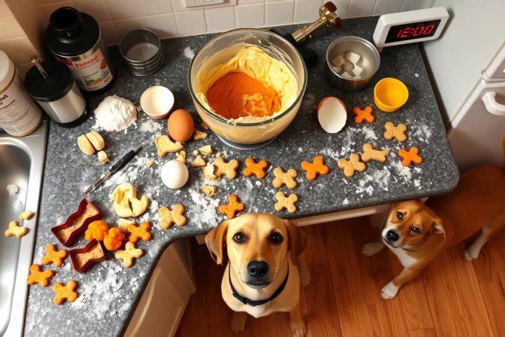 mistakes in dog treat preparation