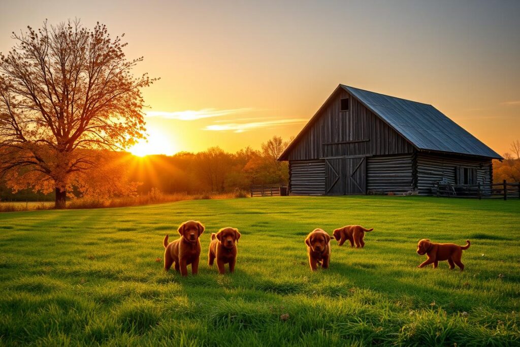 origin of Red Retrievers